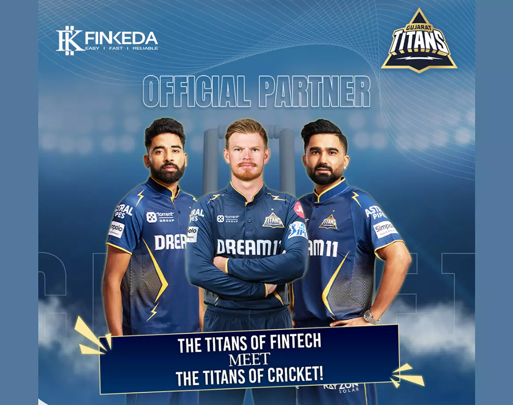 Deccan Chronicle - Finkeda Joins Hands with Gujarat Titans as Official Digital Payments Partner