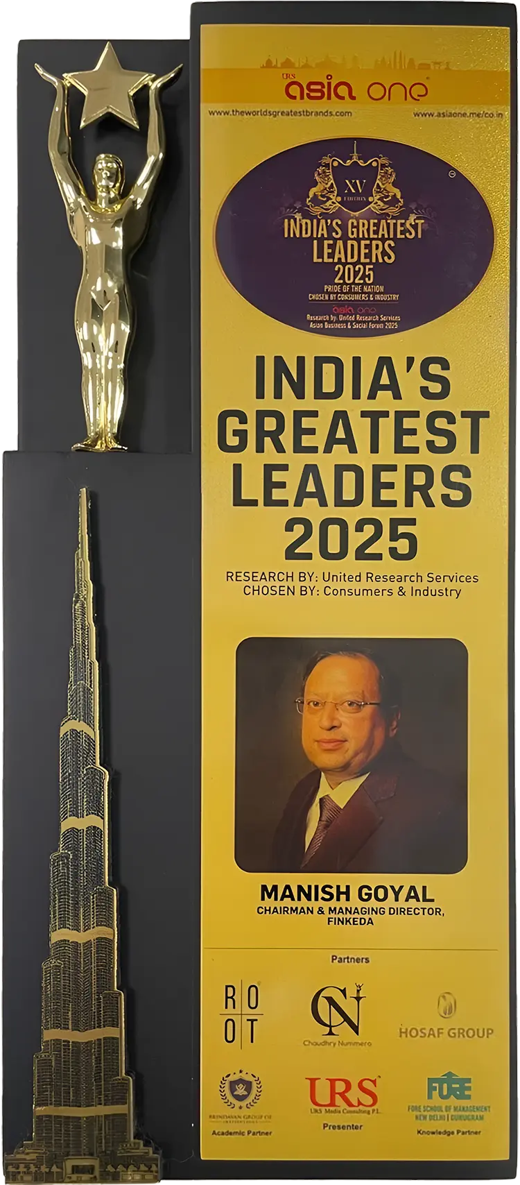 Asia One India's Greatest Leaders 2025 award - UAE