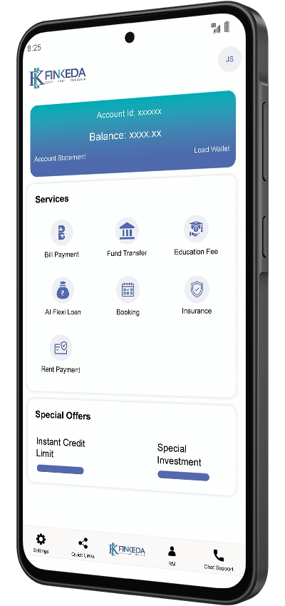 Finkeda prime app