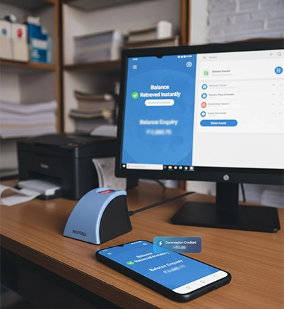 Show Balance Instantly Balance Enquiry AePS